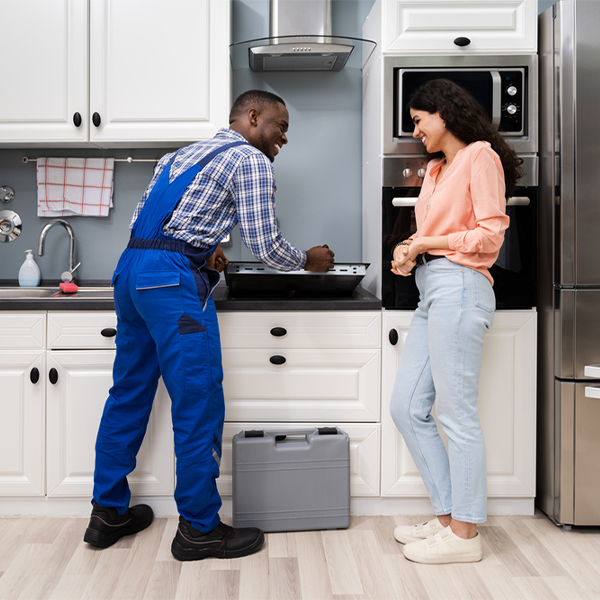 how long does it typically take to complete cooktop repair services in Calverton Park